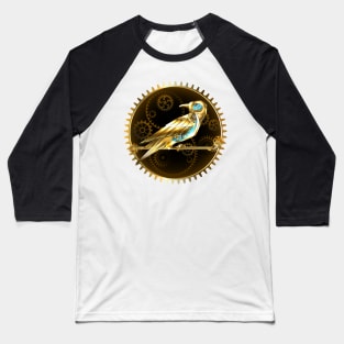 Mechanical Bird ( Steampunk Bird ) Baseball T-Shirt